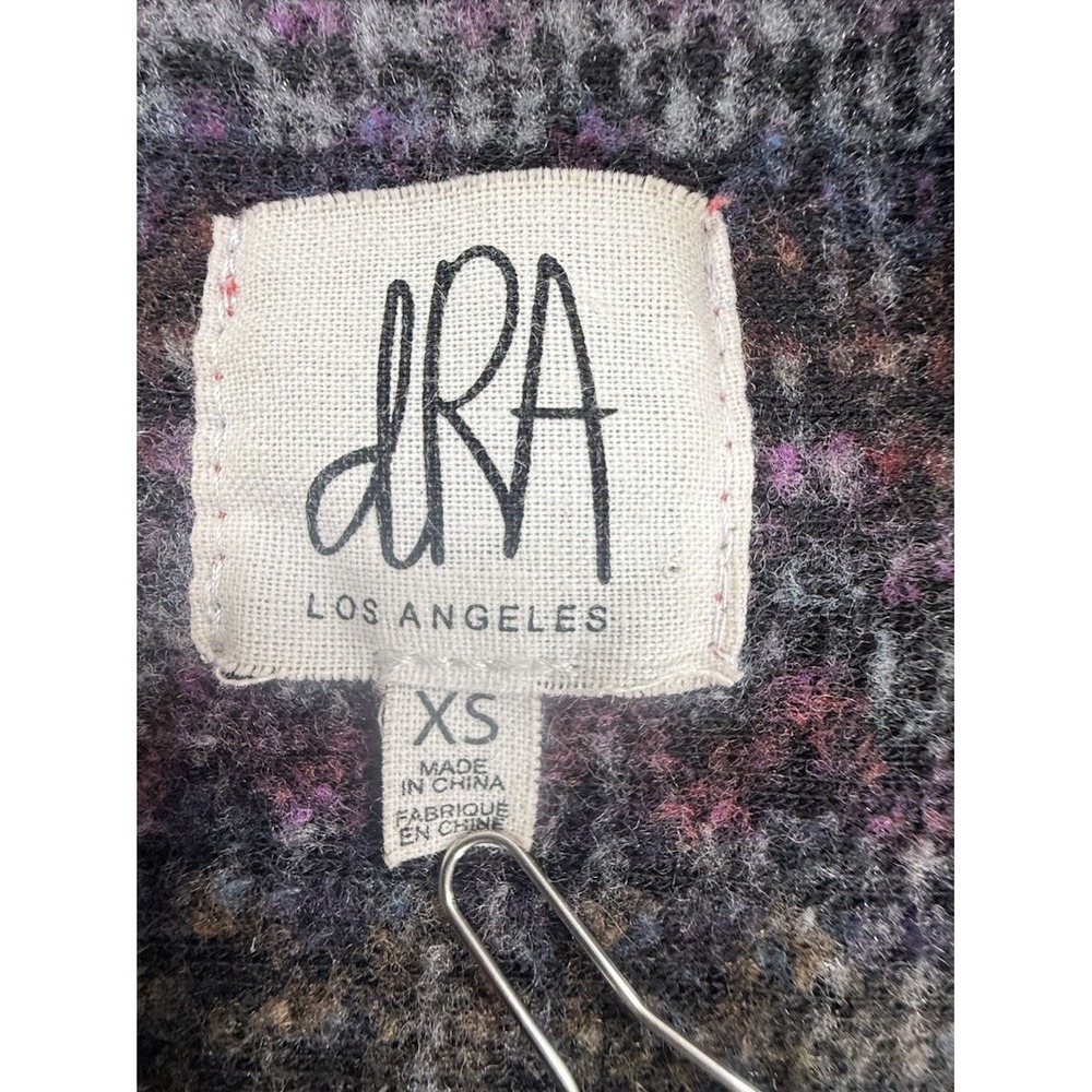 Anthropologie by DRA Sweater Womens XS Yoko Kimono Boho Woven Cardigan Jacket - Picture 3 of 8